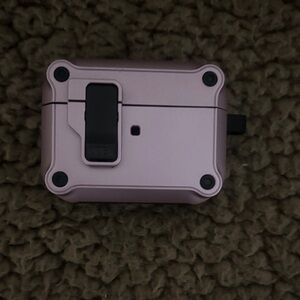 Compact Pink Metal Gadget with Belt Clip